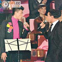2009年黃宗澤與陳奕迅同台鬥唱，可惜失禮「歌神」。
