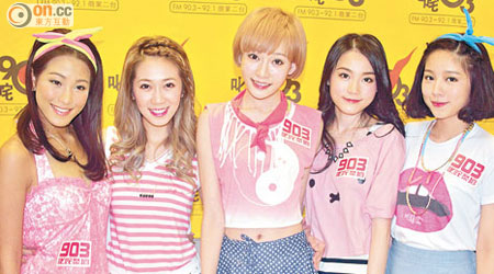 Super Girls於日本拍攝廣告，其中Aka（中）和Heidi（右）多留兩天爆有艷遇。