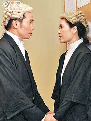 伍詠薇與陳豪在劇中曾經是戀人。