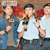 左起：林嘉華、林文龍會否重返娘家？TVB大開綠燈。