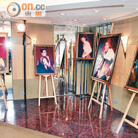 昨日歌迷會為阿梅舉辦物品展，展示偶像生前的照片及紀念品。