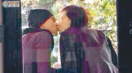 黃宗澤與楊崢被拍得接吻照片，戀情無所遁形。