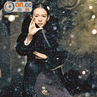 章子怡憑《一代宗師》提名最佳女主角，得獎機會高唱入雲。