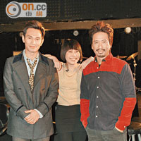 王梓軒和郭偉亮獲邀擔任《娛樂onShow》嘉賓。
