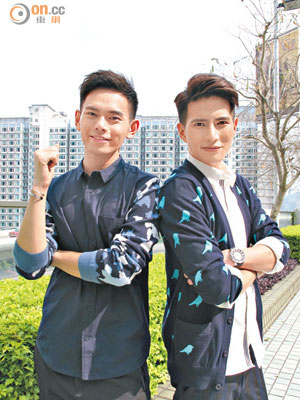Fuying（左）和Sam笑言香港生活節奏很快。