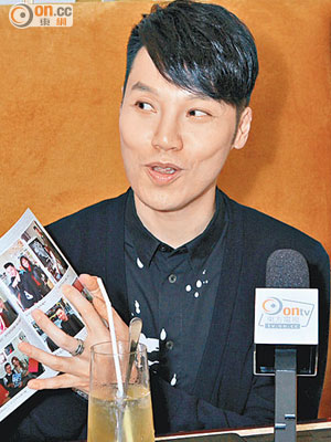王賢誌透露ＤＶＤ在本月初開始有得賣。