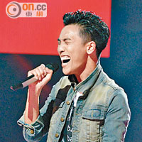 Rocky參與內地歌唱比賽《中國好聲音3》紅遍大中華。