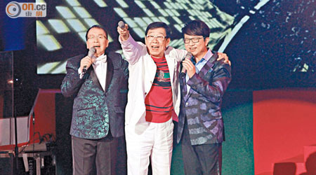 (左起)Joe Junior、胡楓、林建煇