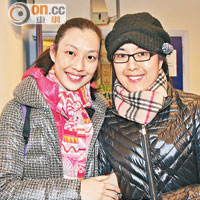新秀花旦鄭雅琪（左）和李沛妍獲戲迷讚演出有明顯進步。