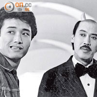 1982年<br>《飛越十八層》主題曲《難為正邪定分界》<br>葉振棠曾獻唱不少電視劇主題曲。