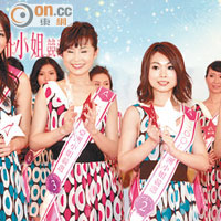 張家瑩（左）及筱靖（右）在2007年參選亞洲小姐而結緣，成為無所不談的老友。
