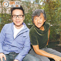 林子祥（右）與趙增熹近年合作多多，早已培養極佳默契。