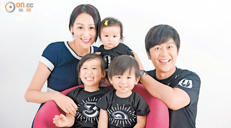 一家五口的陳浩民已推《爸3》的邀請，擔心錄製節目會對子女有負面影響。