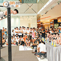 陳嘉桓大讚鋼條型的參賽者最為吸引。