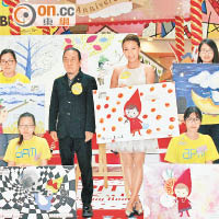 陳嘉桓與著名插畫家加藤真治出席活動。