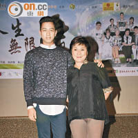 黃淑儀全力支持兒子徐肇平演舞台劇。