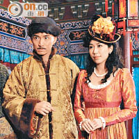 黃智雯與陳山聰在劇中飾演一對，鬧出不少笑話。
