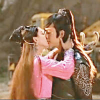 陳偉霆與趙麗穎於劇中拍激吻戲拍足三小時。