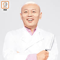 葛優的角色要保密，未知他會否與霆鋒大鬥廚藝呢？（設計圖片）