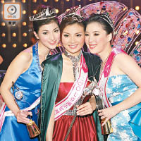 張家瑩於2007年當選亞姐冠軍，后冠都由珠寶店贊助。