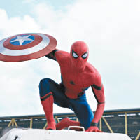「蜘蛛俠」破例現身《美國隊長３》，已是版權問題上的一大突破。