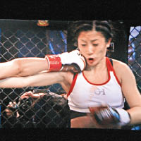 Winkie於格鬥真人騷打到飛起，雖然周身傷，但無損她學拳決心。