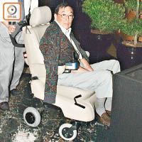 趙世光晚年時健康欠佳，要坐輪椅出入。