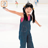 「美心妹妹」楊鎧凝係溜冰高手。