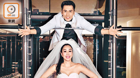鍾麗緹與張倫碩明天舉行婚禮，恭喜恭喜！