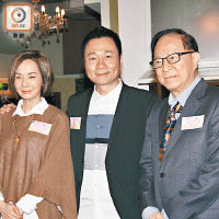 毛舜筠、黎耀祥與King Sir於《八時入席》合作。