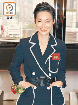 惠英紅稍後會到台灣擔任電影節評審。
