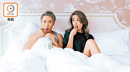 陳柏宇與未婚妻符曉薇影婚照影到上床，認真玩嘢！