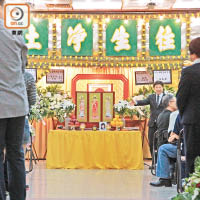 張美琳的喪禮採用佛教儀式。