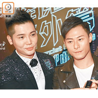黃建東（左）及楊潮凱對新劇收視相當有信心。