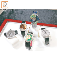 豪門世家推出的腕錶中，有十分有意頭的生肖腕錶，造工精細。