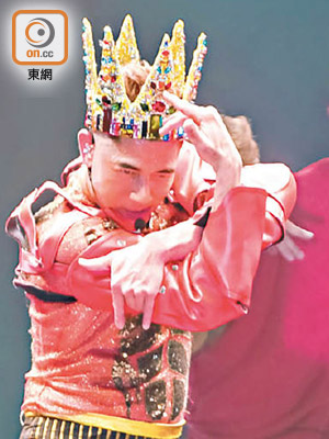 郭富城在上海巡演大唱「主題曲」。