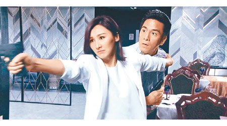 劇中高Ling與馬國明不只甜蜜，還有驚險劇情。