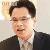 上海棟華化工常務副總經理莫羅江稱，下半年瀝青業務將改善。	（孫冰玉攝）