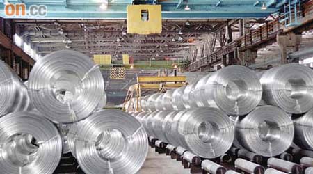 鋁材需求今年料增逾一成。