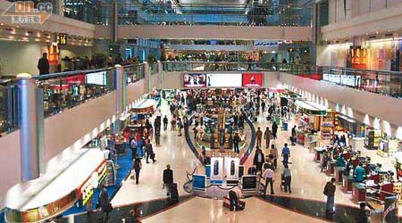 不少新興市場的中產階層均視機場為購物中心。
