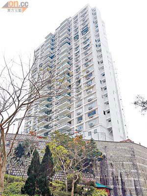 玫瑰新邨一個高層單位，市傳在賣地後以呎價高逾1.98萬元售出。