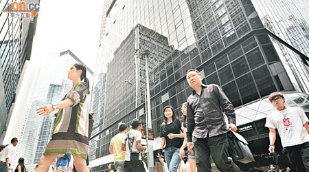 香港寫字樓資本值年升44%，居亞太之首。