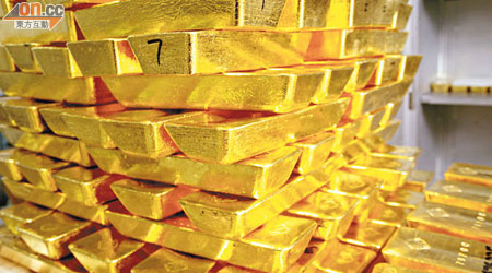 新興國央行分散外匯儲備的投資組合，續吸納黃金儲備。