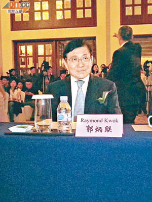郭炳聯親自上蘇州，為集團旗下綜合發展項目簽約。