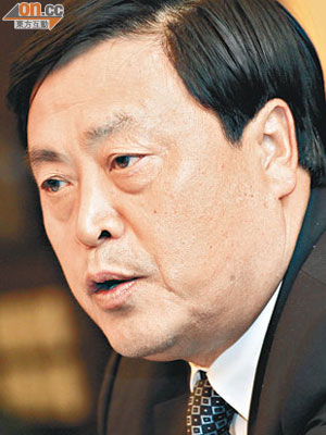 華潤燃氣主席馬國安表示，母公司是否注資，暫未有定論。（林少權攝）