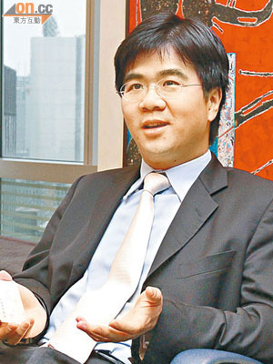 ＪＦ亞洲先鋒基金經理李鴻斌認為，今年投資市場表現將較去年理想。（蔡綺琳攝）