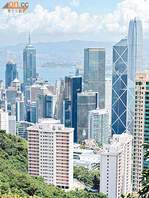 惠譽指出，香港有足夠能力抵禦外來的經濟衝擊。