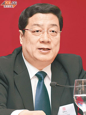 大唐發電副董事長兼總經理曹景山表示，預期下半年全國用電量按年升8%。（孫冰玉攝）