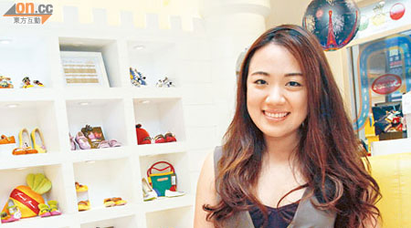 陳虹君在○八年成立童鞋品牌Fiona's Prince，憑原創設計及舒適度吸引顧客。