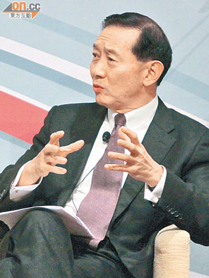滙豐亞太區行政總裁王冬勝證實，該行正檢討其韓國業務。（胡家豪攝）